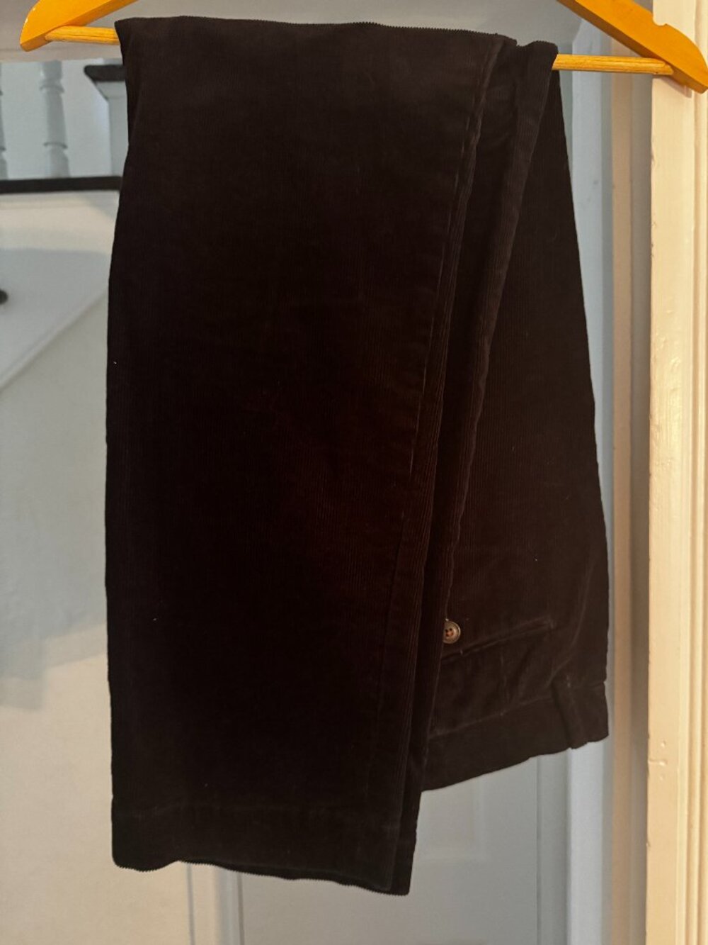 Polo Ralph Lauren Stretch Slim Fit Corduroy Pants Navy 36x32